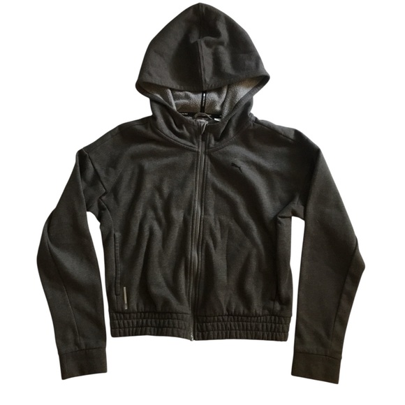 Puma Training Gray Hoodie - Picture 1 of 8